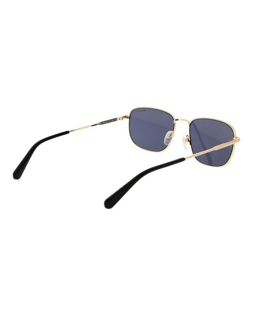 Gant Blue Gold Metal Sunglasses for men