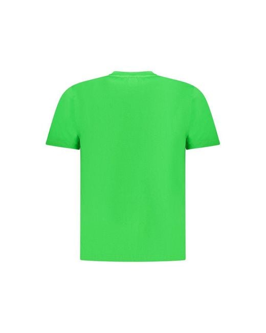 North Sails Green Cotton T-Shirt for men