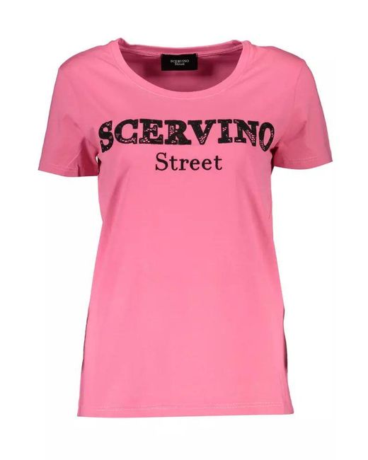Ermanno Scervino Pink Cotton Tops & T-shirt