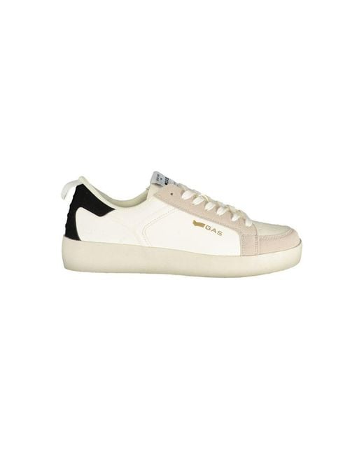 Gas Multicolor Bianco Polyurethane Sneaker
