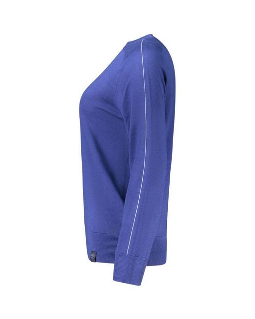 North Sails Blue Viscose 's Sweater