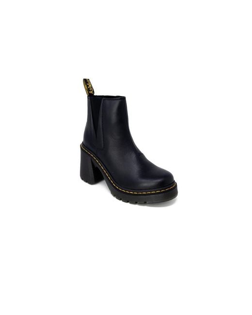 Dr. Martens Black Leather High Heel Pumps