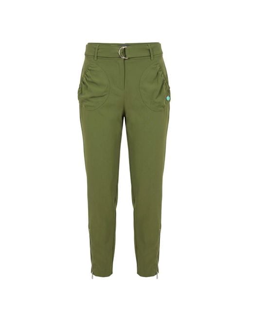 Trussardi Green Polyester Pants