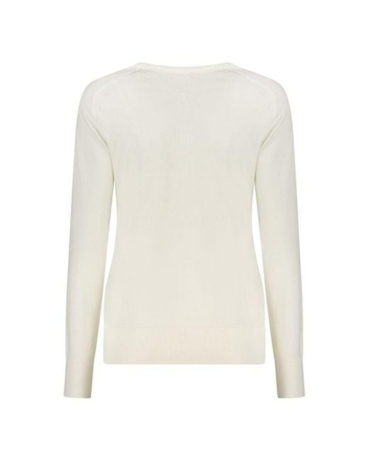North Sails White Bianco Viscose 's Shirt