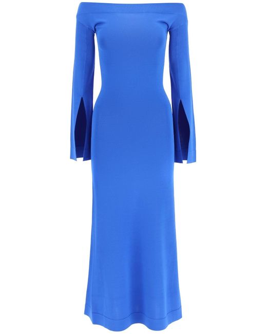 By Malene Birger Synthetic Sima Maxi Dress in Blue - Save 3% | Lyst