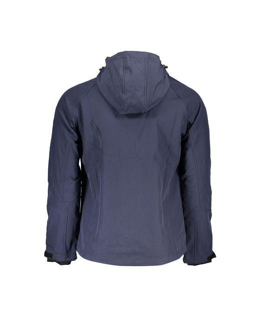 Gianmarco Venturi Blue Polyester Men's Jacket for men