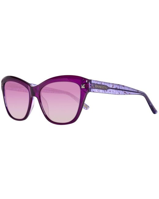 MARCIANO BY GUESS Purple Multicolor Acetate Sunglasses for men