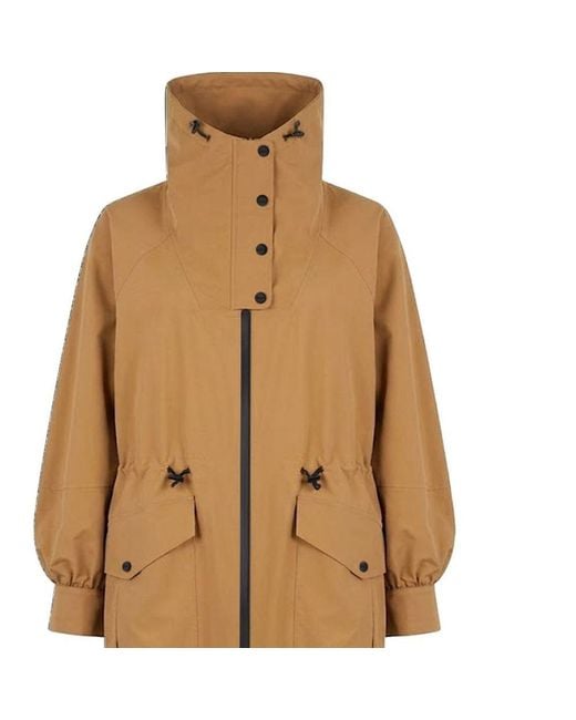 Herno Brown Polyester Coat