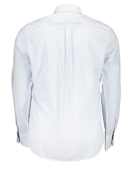 Harmont & Blaine White Elegant Cotton Long Sleeve Shirt for men