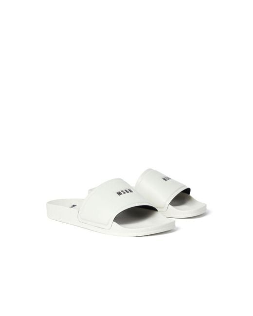MSGM White Polyethylene Slides
