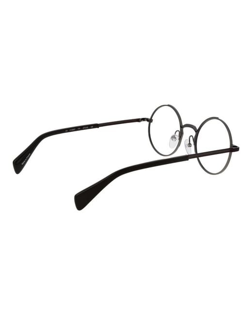 Yohji Yamamoto Black Glasses for men