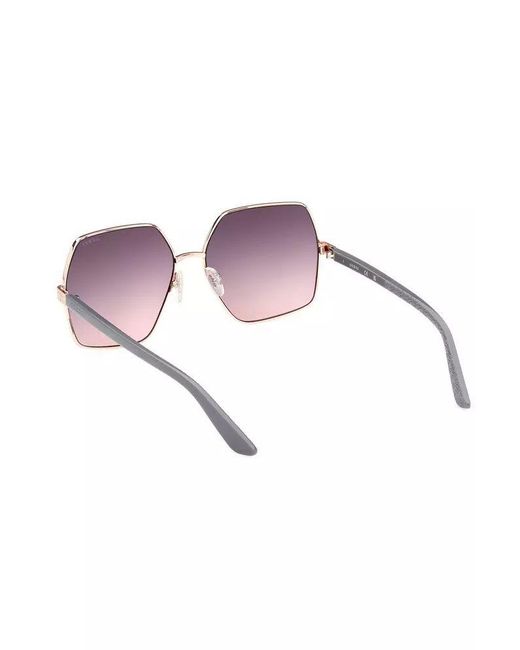 Guess Pink Metal Sunglasses