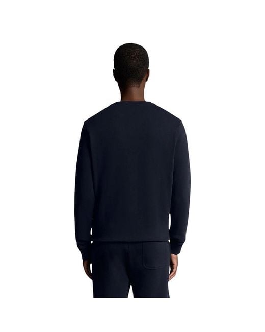 Lyle & Scott Blue Cotton Sweatshirt for men