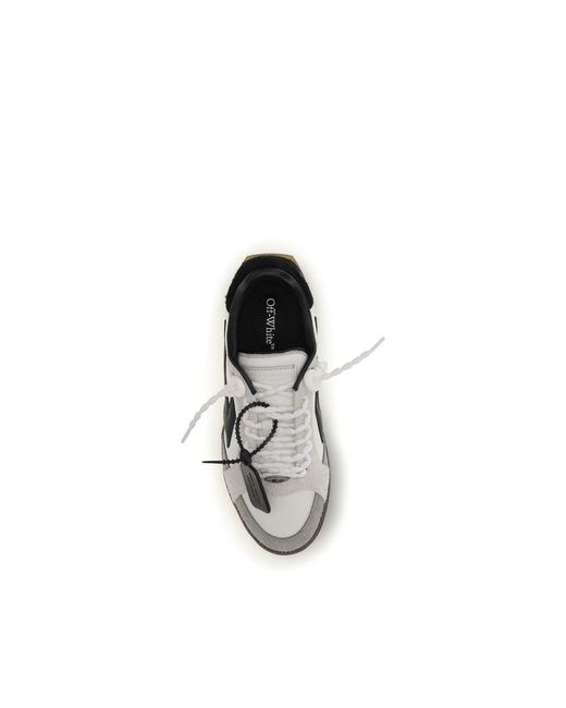 Off-White c/o Virgil Abloh Black Multicolor Calf Leather Bos Taurus Low Top Sneakers - Eu44/us11 for men