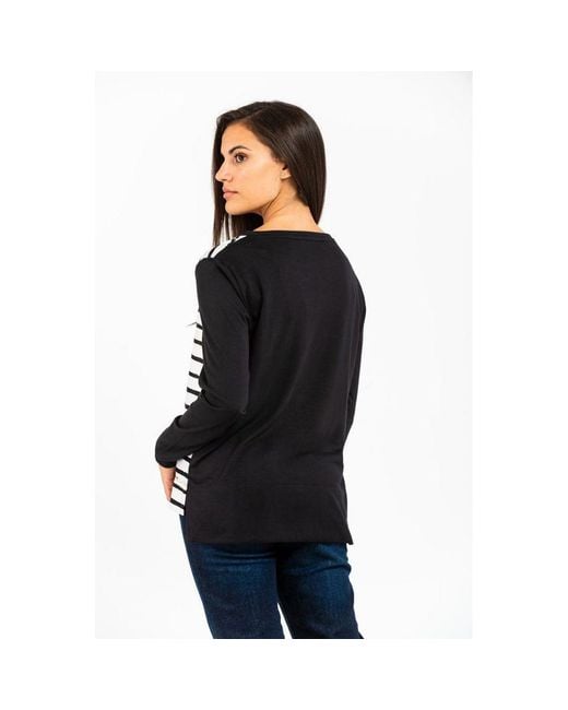 Gas Gray Black Modal Long Sleeve T