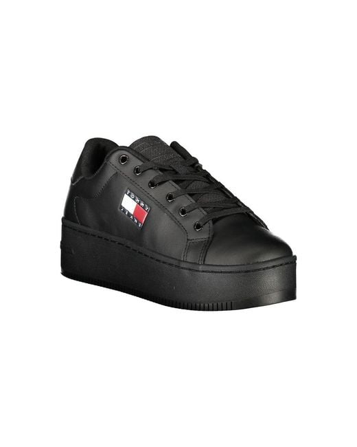 Tommy Hilfiger Black Sneakers