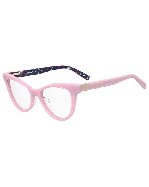 Love Moschino Purple Metal Glasses (Frames)
