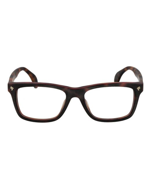 Lozza Black Cellulose Acetate Glasses (Frames) for men