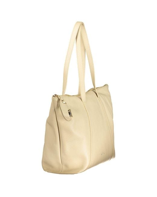 Coccinelle Natural Beige Leather 's Bag