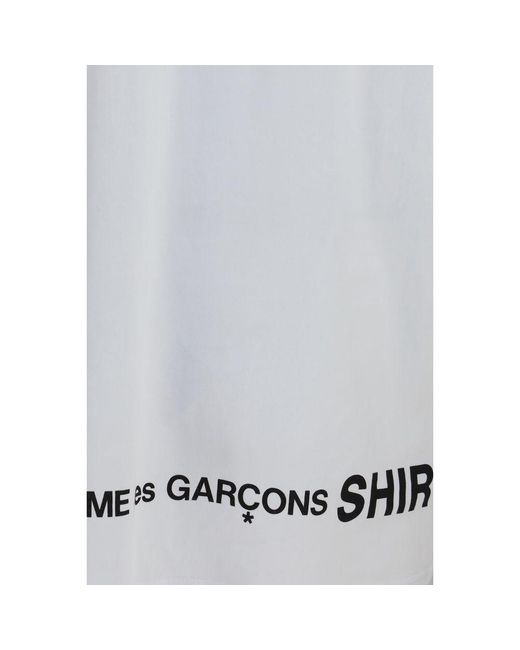 Comme des Garçons White Cotton Sportswear for men