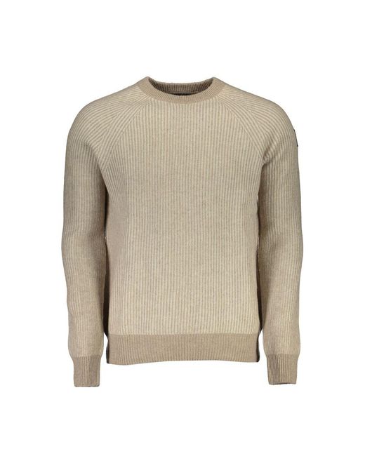 North Sails Natural Wool Sweater for men