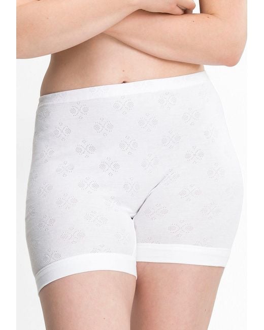 Speidel White Lange Unterhose