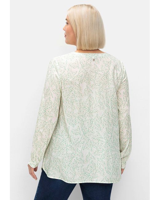 Sheego Green Tunika in A-Linie