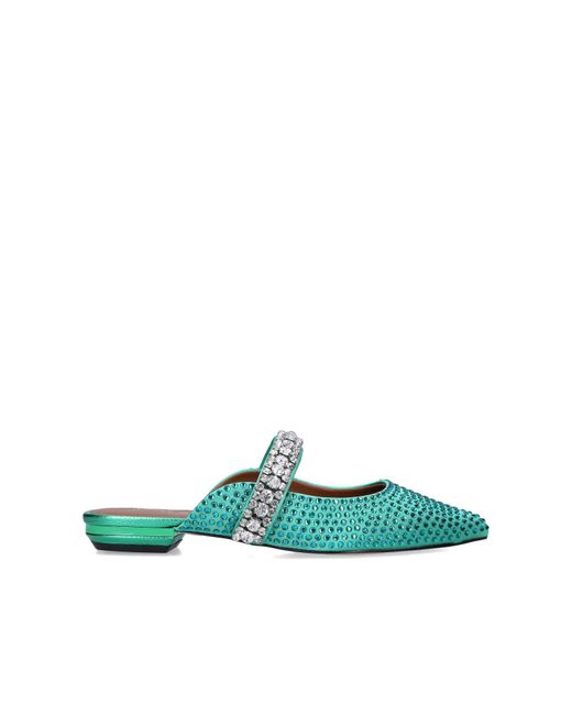 Kurt Geiger Green Crystal Slip On Shoe Lyst UK