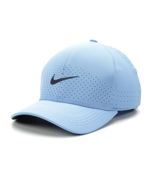 nike light blue hat