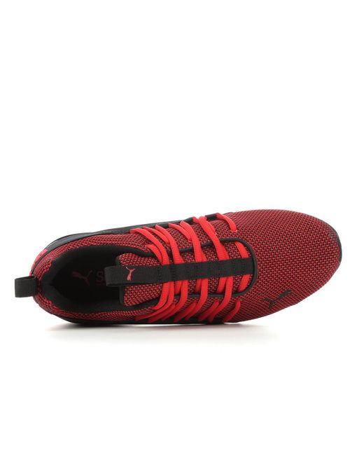 puma axelion mesh red