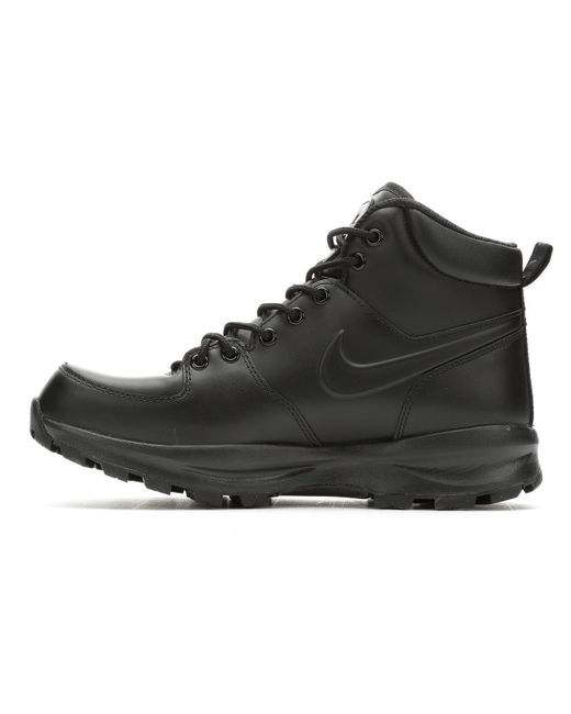 nike men's manoa boots black