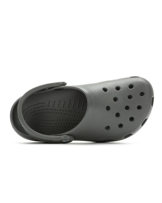 grey classic crocs