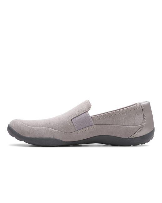clarks haley park slip on casual shoes