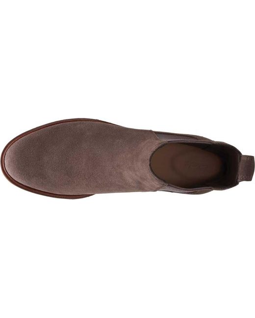 clarkdale arlo taupe suede
