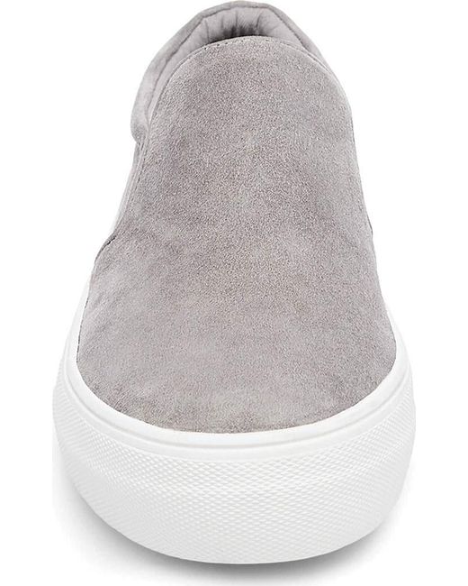 steve madden gills gray suede