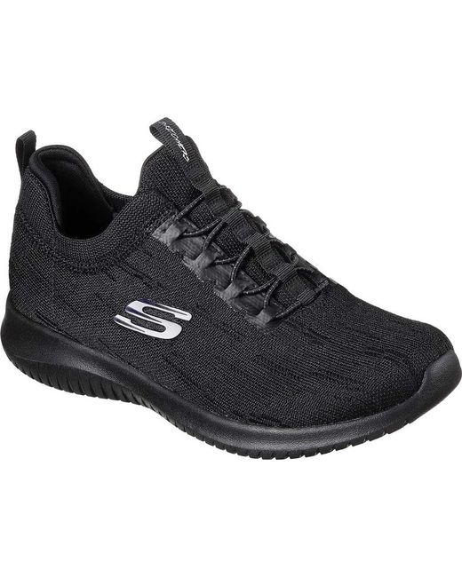 Skechers Ultra Flex Bright Horizon Bungee Lace Sneaker in Black for Men ...