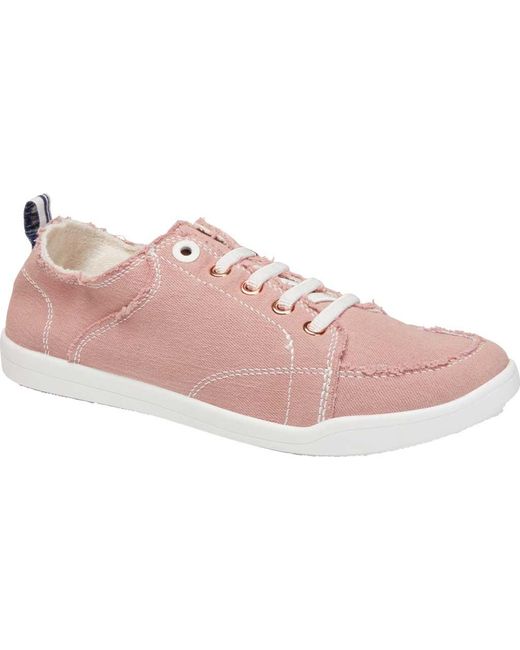 Vionic Canvas Pismo Sneaker in Pink - Lyst