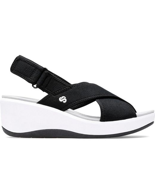 cloudsteppers by clarks step cali bay wedge sandal