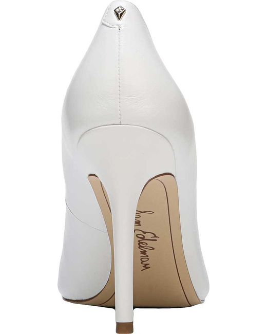 sam edelman white hazel pumps