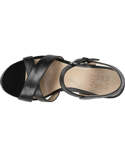 mia platform sandals black