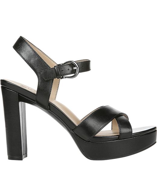 mia platform sandals black