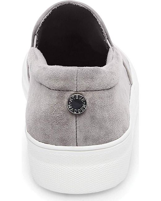 steve madden gills gray suede