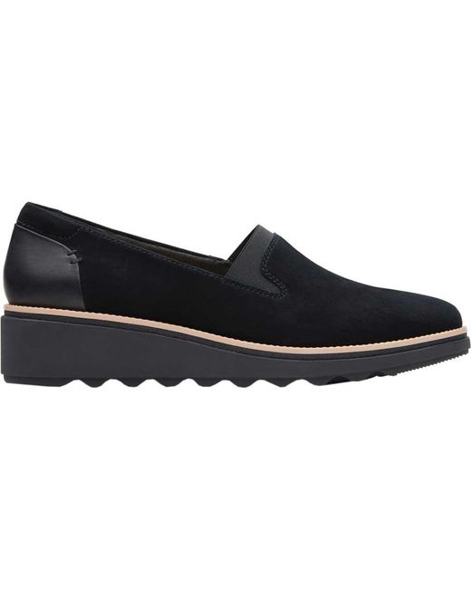 clarks suede moccasins