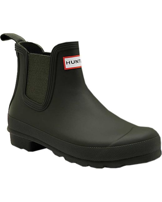 olive chelsea boots womens