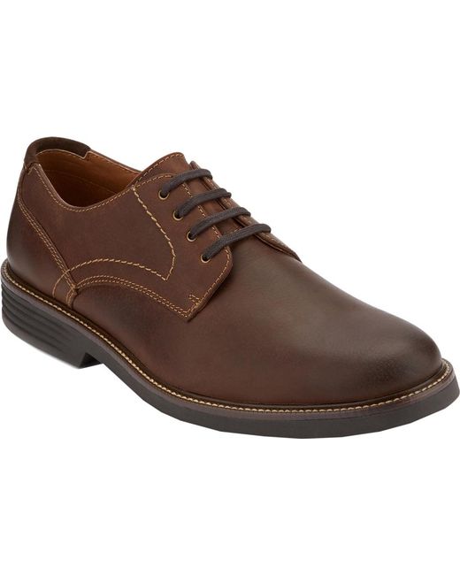brock plain toe derby