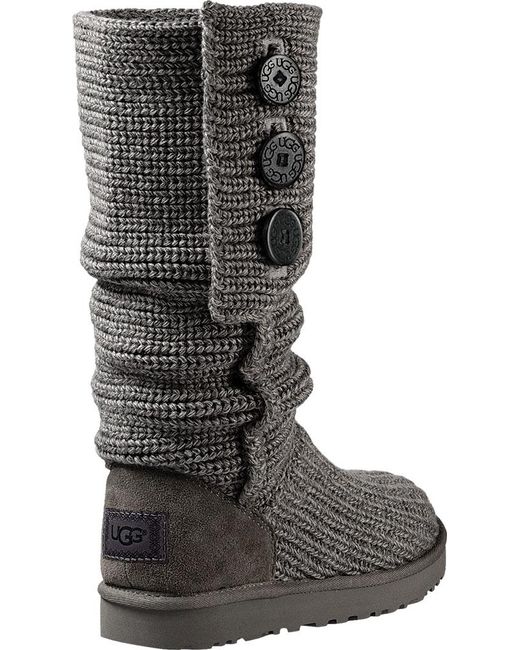 ugg grey sweater boots