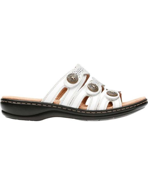 clarks leisa grace slide sandals