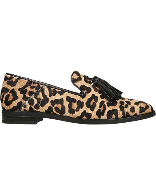 franco sarto cheetah loafers