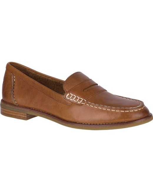 seaport penny loafer sperry