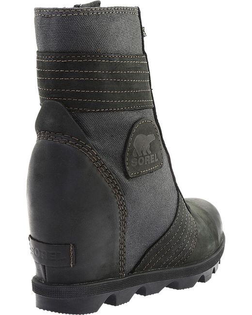 black sorel lexie wedge